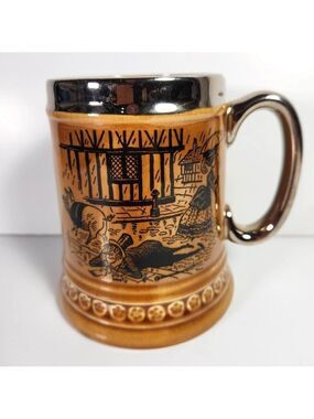 Lord Nelson Ware Tavern Scene Mug Vintage England Pottery Cottagecore Kitchen